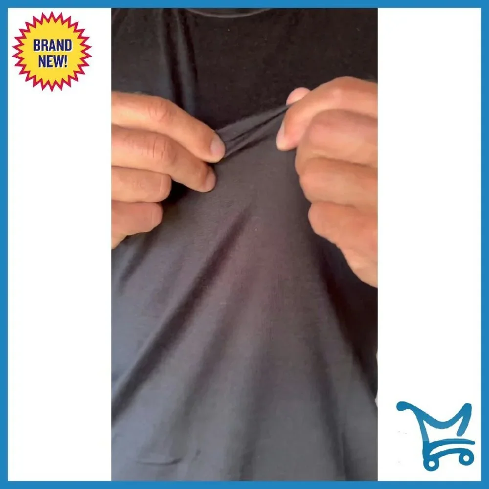 Men's Merino Wool Thermal T-Shirt Lightweight All-Season Base Layer